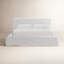 Lit plateforme tapissier Neale-92165447