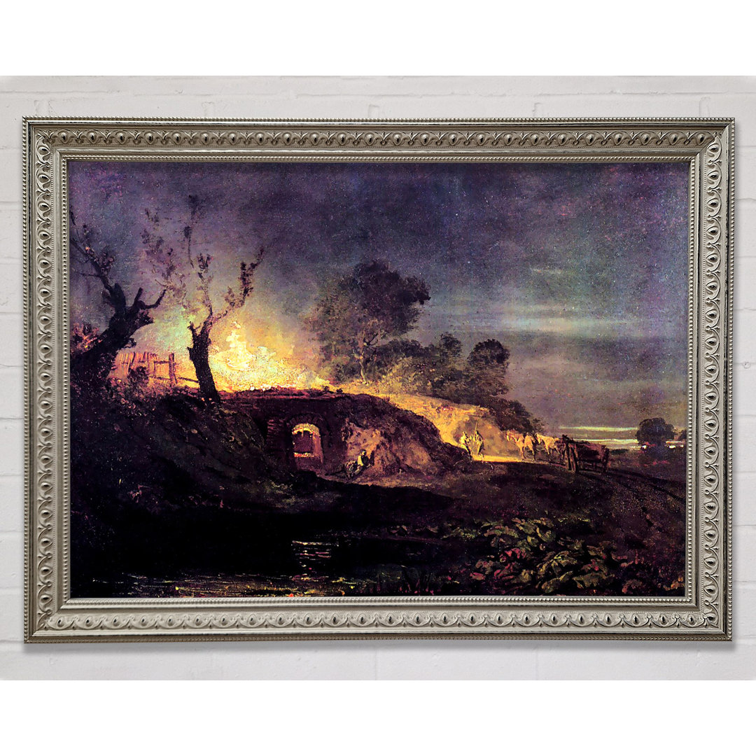 Coalbrookdale von Joseph Mallord Turner - Einzelne Bilderrahmen Kunstdrucke