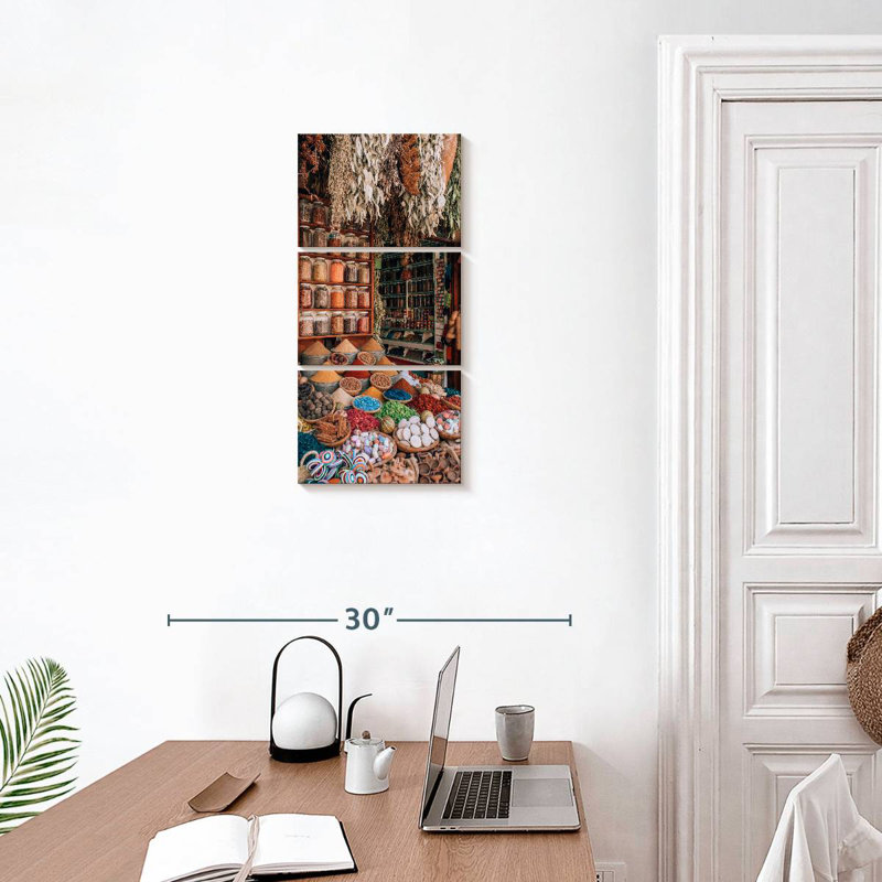 Boutique d'épices, H 27 po x l 12 po