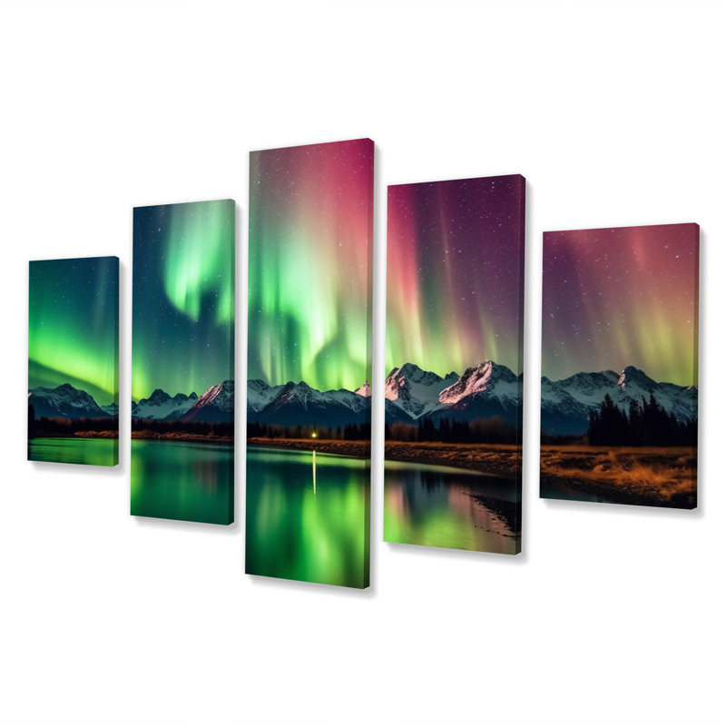 Hara - reproduction sur toile canadienne - 5 panneaux