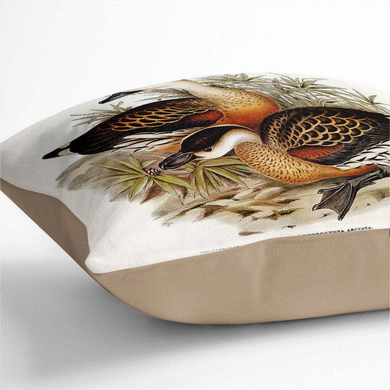 Square Throw Cushion, 55cm H x 55cm W x 20cm D, Stone