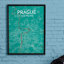Prague City Map - Unframed Graphic Art Print on Paper-78953601-60943692