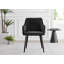 Edzard High Gloss Double Pillar Dining Table Set & 2 Luxury Modern Velvet Dining Chairs-90277919