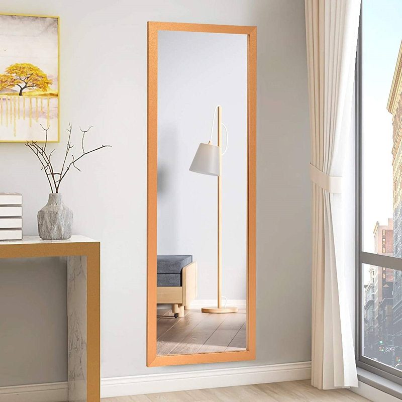 Equasha Flat Mirror, Gold