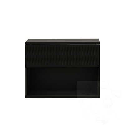Set Of 2 Wall-Mounted Nightstand With Drawer&Open Area by Ebern Designs