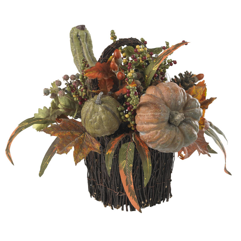 Arrangement floral mélangé dans un vase