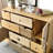 Elegant Geometric Pattern Storage Cabinet