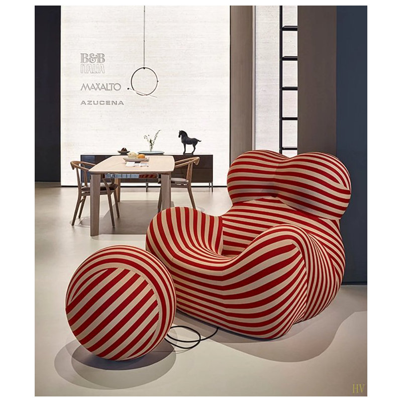 Fauteuil, Rouge