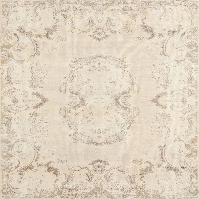Oriental Indoor Rug, Square 6'