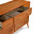 Imre 55.1" W Mid-Century Modern Solid Wood 7-Drawer Double Dresser