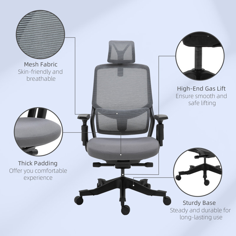 Arbonne Mesh Task Chair with Headrest