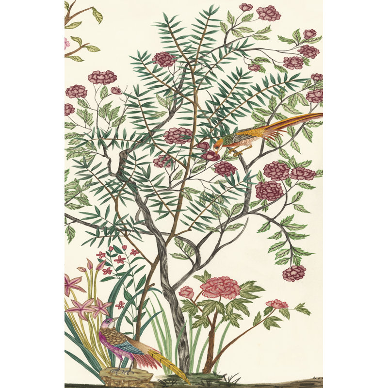 UA CH Traditional Chinoiserie III by Melissa Wang - Wrapped Canvas Painting, 30cm H x 20cm W x 3.8cm D