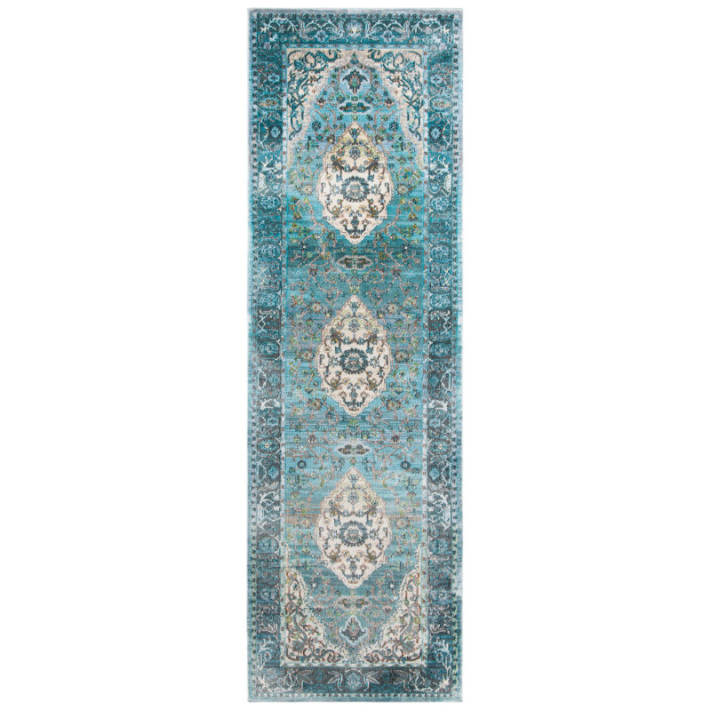 Tapis oriental Marques Performance, Tapis de couloir 2 pi 2 po x 7 pi