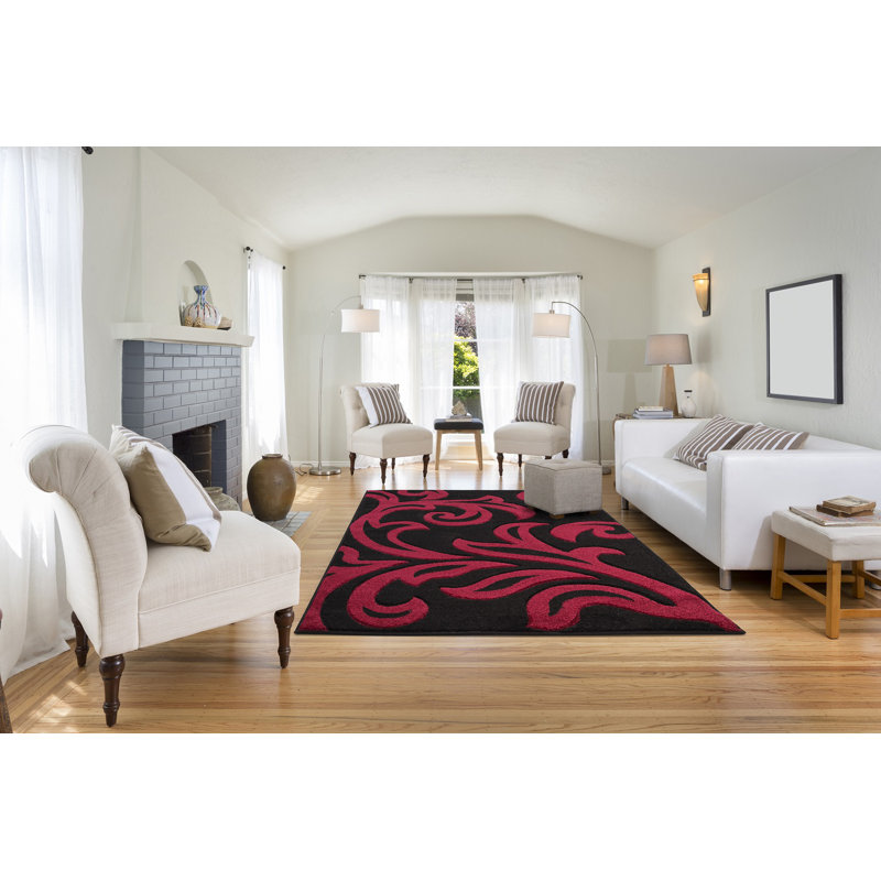 Viva Floral Area Rug, Rectangle 60 x 110cm