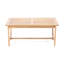 Ensemble de sièges d'extérieur 4 pièces avec bois et tissu imperméable - Comprend, 2 fauteuils club, une table basse, un tissu de conversation pour l'extérieur