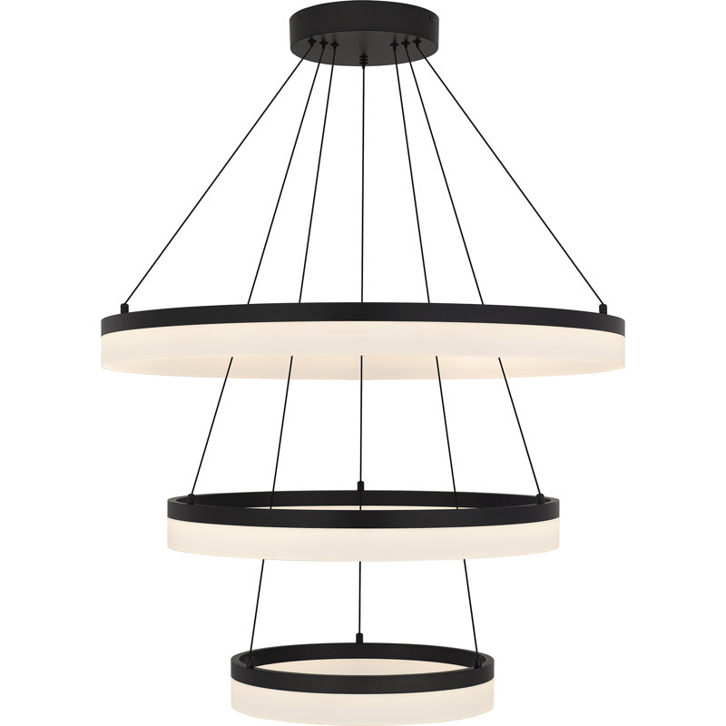 Vashtie Integrated LED Pendant Light, Oil Rubbed Bronze