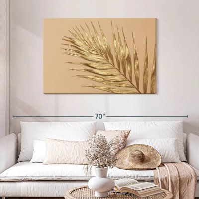 Feuille de palmier Harnek en or