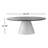 Palm Luxury Pedestal Round Coffee Table-898996783