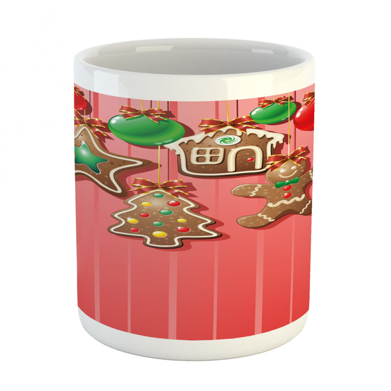 Grande tasse à café pain d’épice man