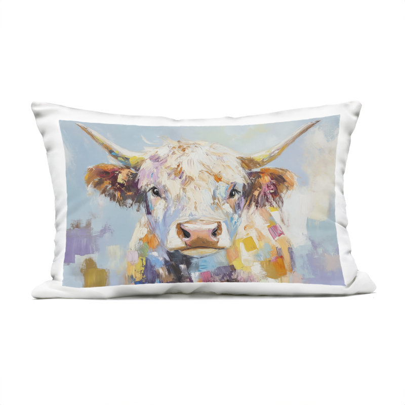 Coussin d'extérieur imprimé Expressive