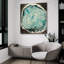 Art mural épique «Atlantis 1» par Alicia Ludwig, 36 po x 36 po