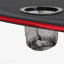 Folding Portable Camping Table Oxford Outdoor Picnic RoundTable 4 Cup Holders