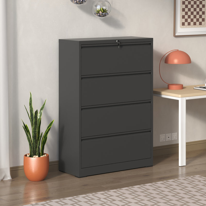 Classeur moderne en acier au design écologique