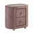 Upholstered 2-Drawer Nightstand