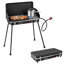 Barbecue portatif au propane 2-en-1 Costway