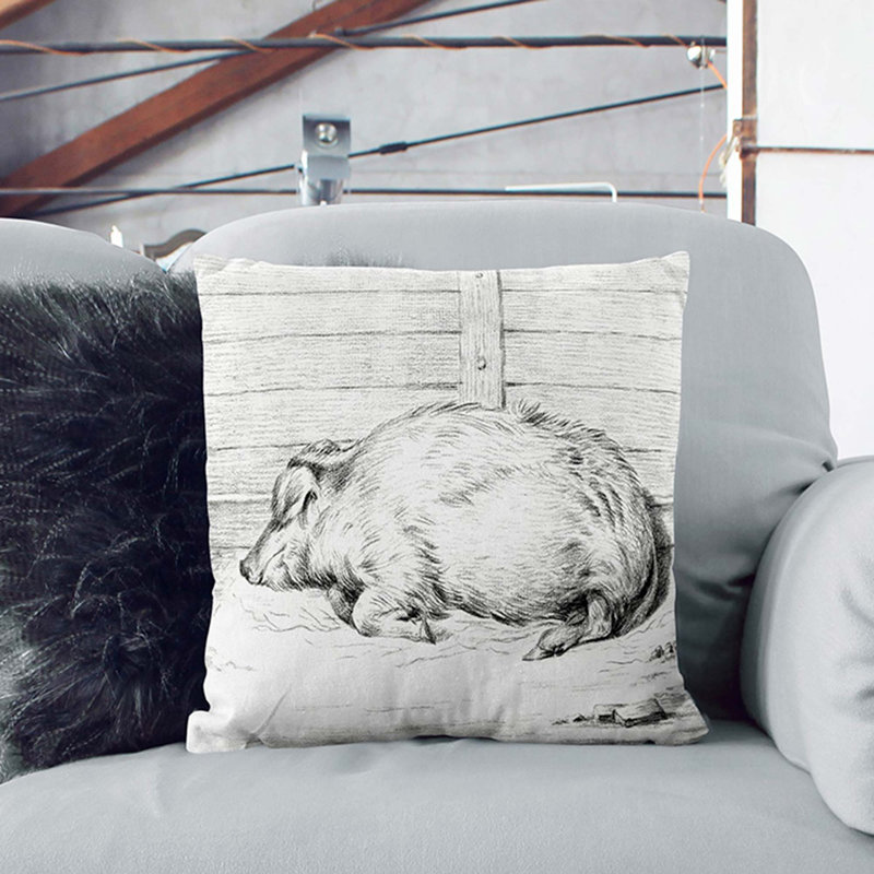 Square Throw Cushion, 55 x 55 cm