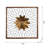 30X2X30" Ashlyn Bloom Wall Decor, Home Decor For Living Room Kitchen Foyer Office