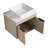 Modern Design Float Bathroom Vanity With Ceramic Basin