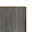 Lianna Half-circle Marble Wall Mirror