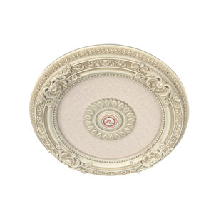 French Petite Round Ceiling Medallion