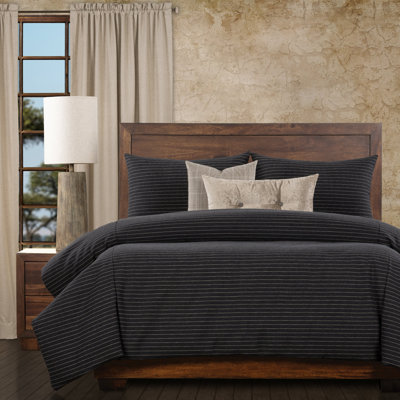 Serengeti Stripe Cotton Blend Duvet Cover & Insert