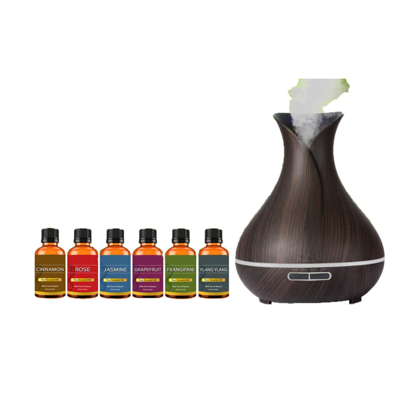 Diffuseur d'aromathérapie Aliet, Brun foncé