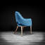Chaise d'appoint en velours Merriott-369319432-271805994