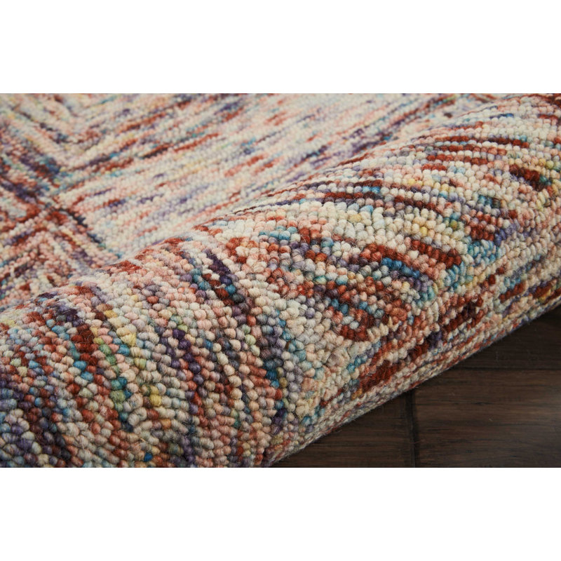 Divernon Wool Indoor Rug, Rectangle 5' x 7'6"