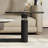 Italian round marble coffee table