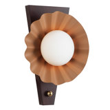 Furrow 12-in Red Wall Sconce