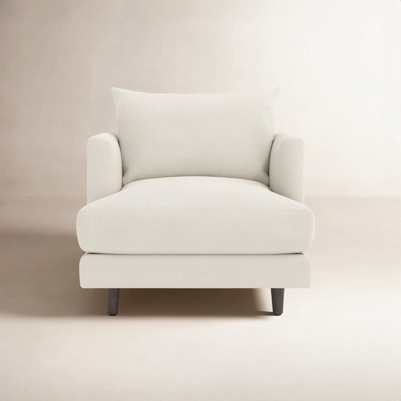 Upholstered 92'' Sofa, Cream Linen 1429-002