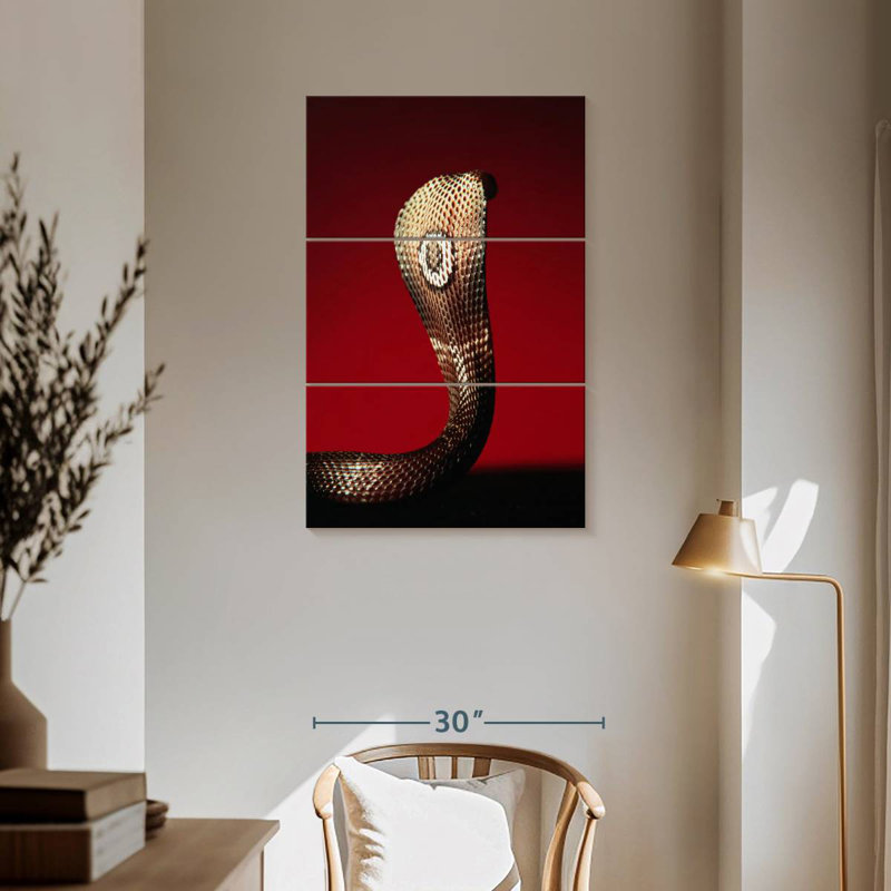 Brampt Cobra, 57" H x 36" W