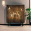 Armoire de hall d'entrée rétro de style chinois avec rangement