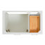 Aberdeenshire 36" Single Bathroom Vanity with Carrara White Marble Top-85364244