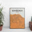 Edinburgh City Map - No Frame Print-875201471