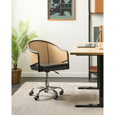 Desk Chair REDDING Faux Leather