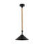 Pelton 1 - Light Black Single Pendant