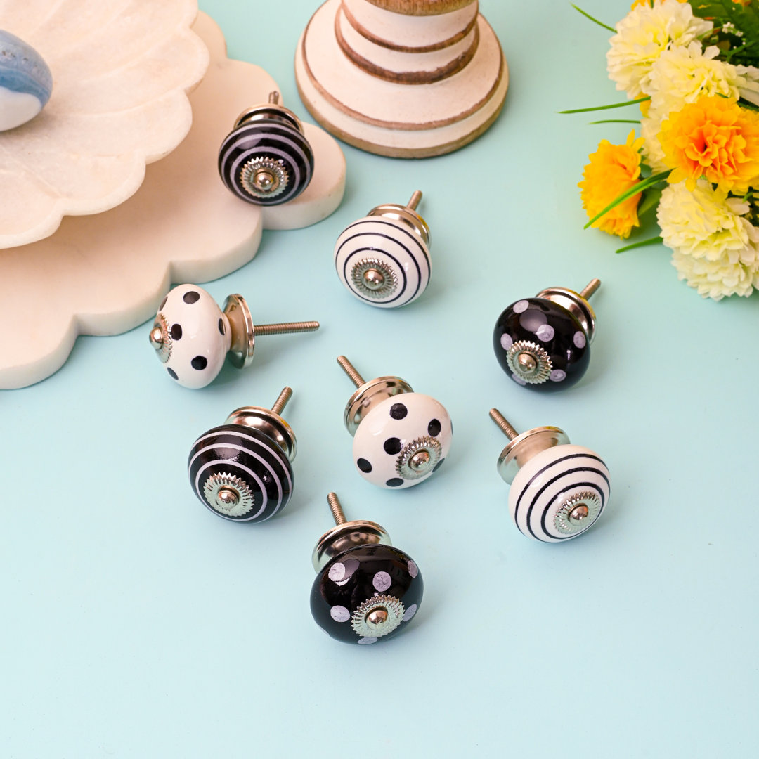 Oversized 1.7" Mushroom Knob Multipack (Set of 8) Perilla Home