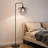 Orchid Downbridge Floor Lamp - Black