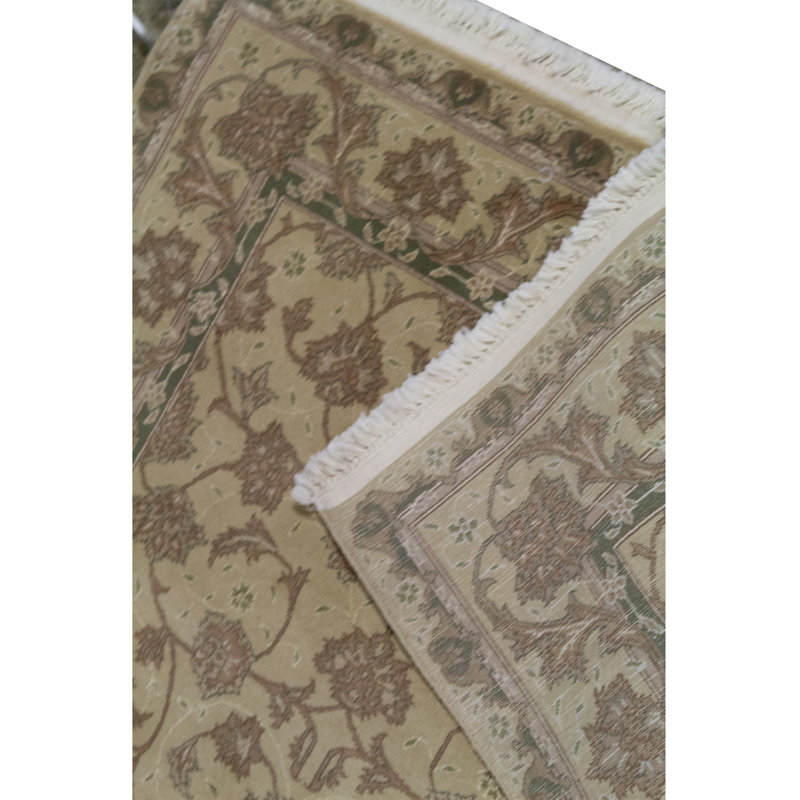Wool Floral Area Rug